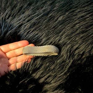 Tiffany mesh silver bracelet